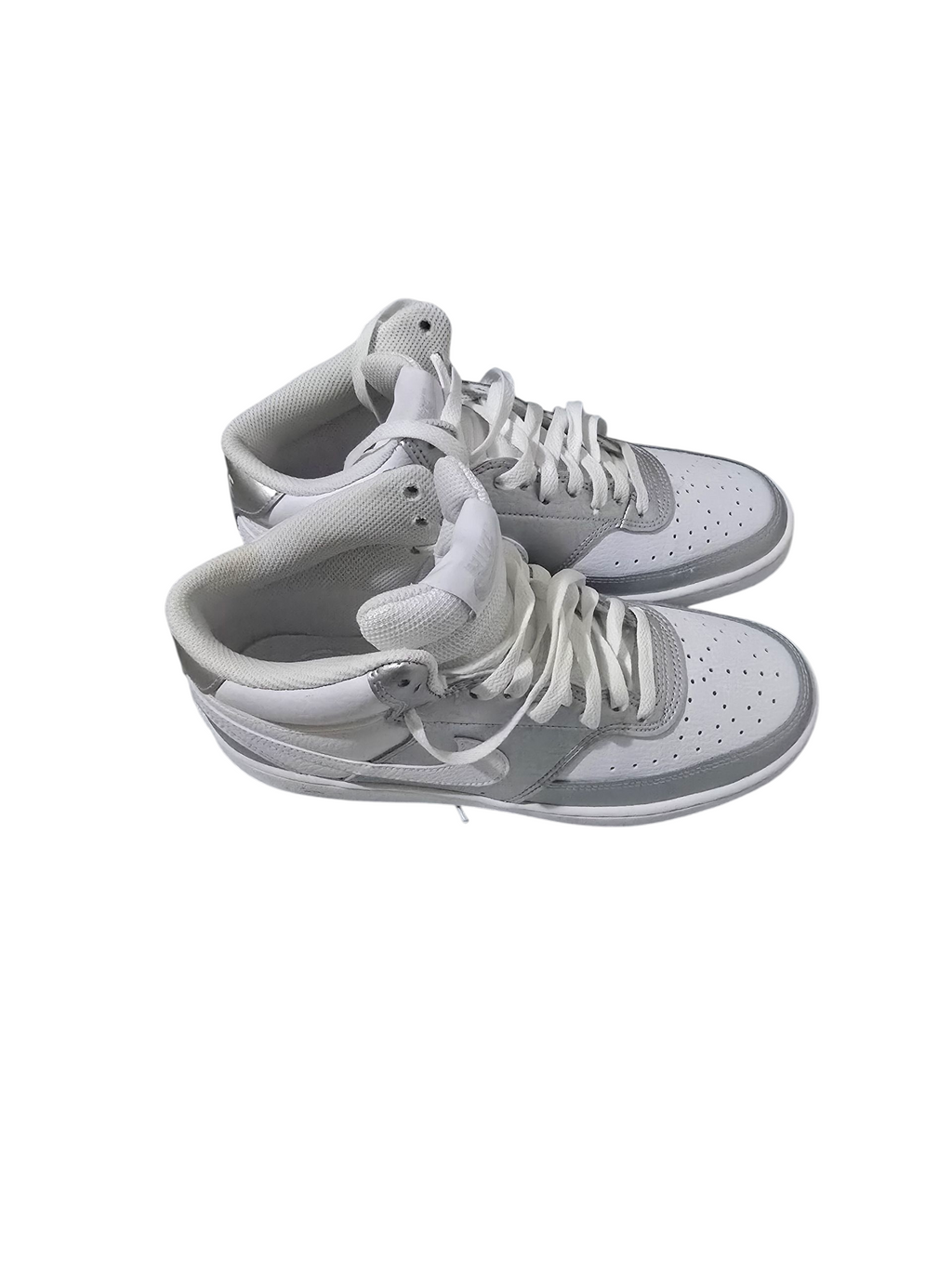 ZAPATILLAS Nike Court Vision Mid – White & Metallic Silver/ NUEVAS SIN ESTRENAR SIN CAJA