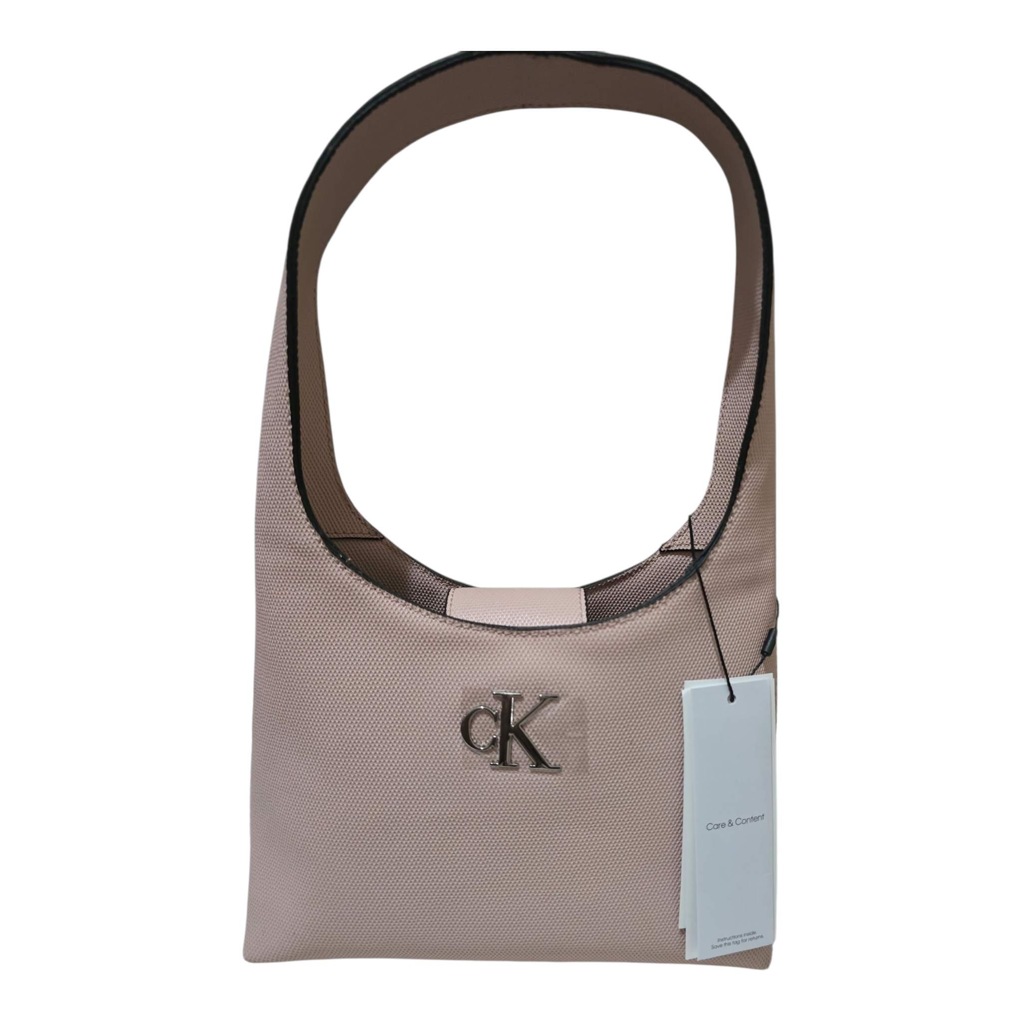 Bolso de Hombro Calvin Klein Jeans - Minimal Monogram (Pale Conch)