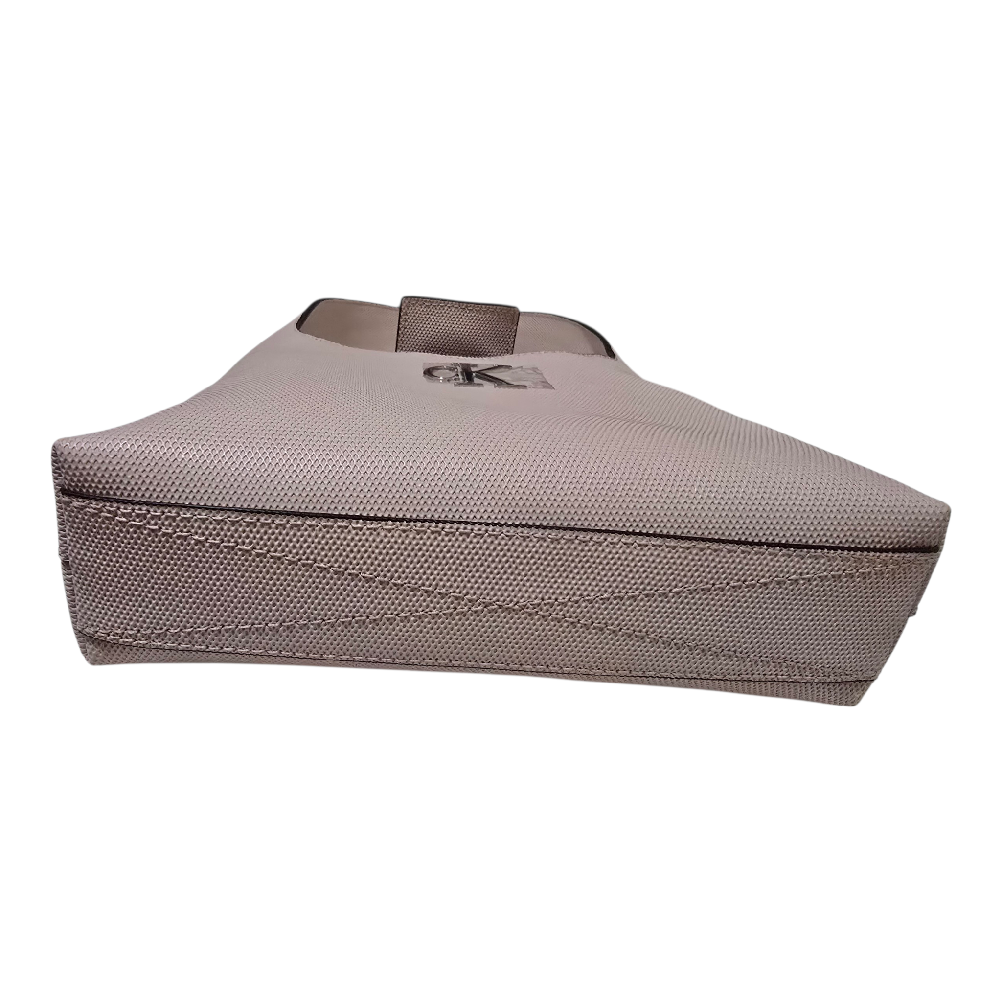 Bolso de Hombro Calvin Klein Jeans - Minimal Monogram (Pale Conch)