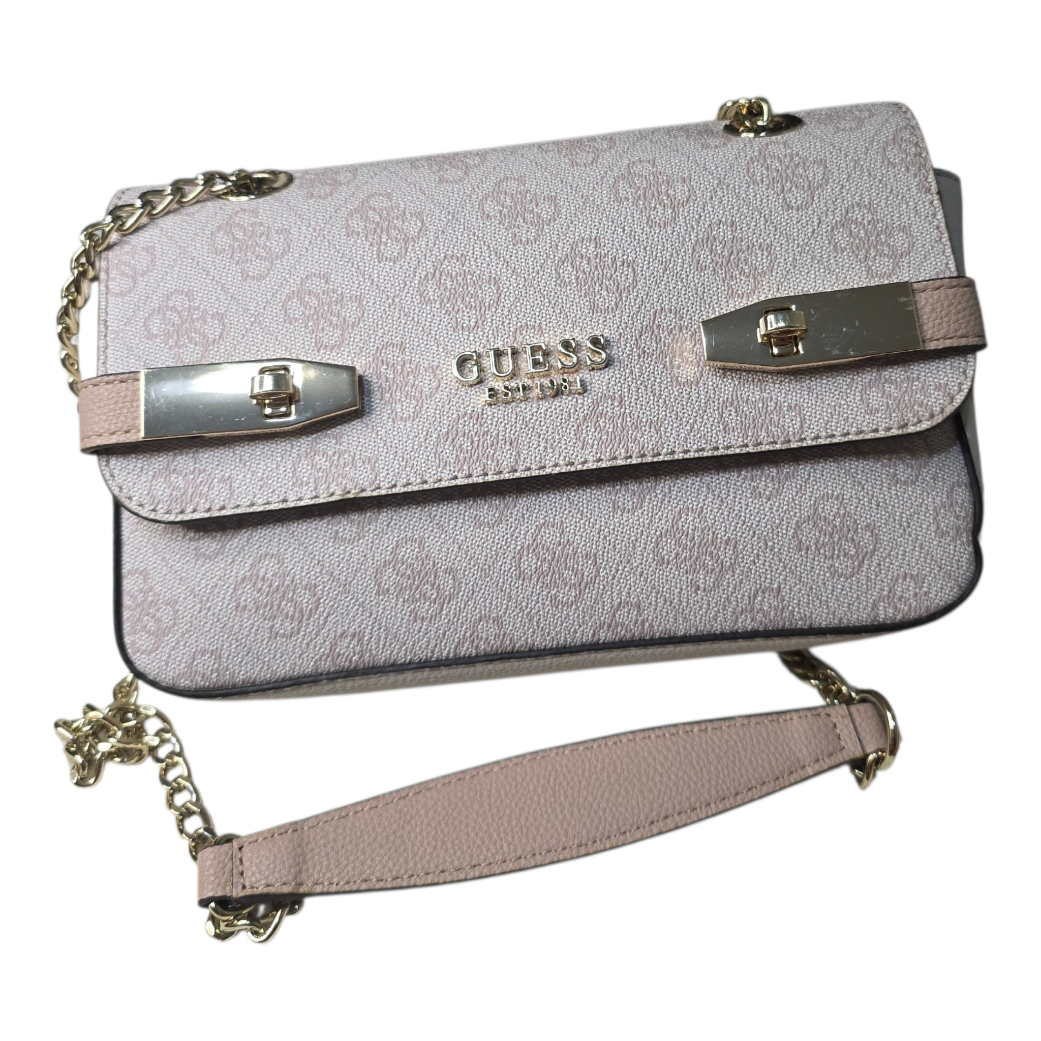 Bolso Bandolera Guess Zadie Logo – Elegancia Atemporal
