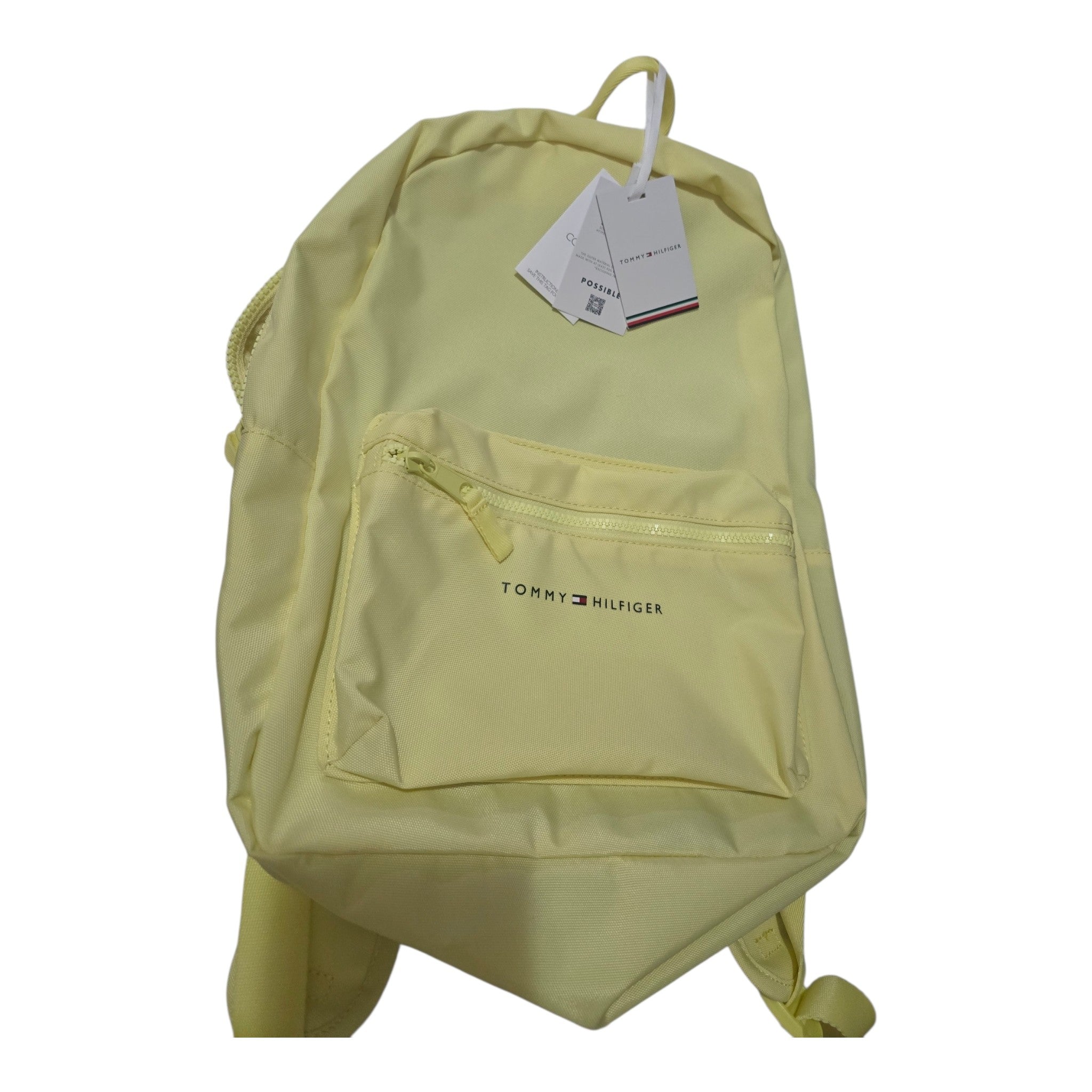 Mochila Tommy Hilfiger Junior en color Amarillo Plátano