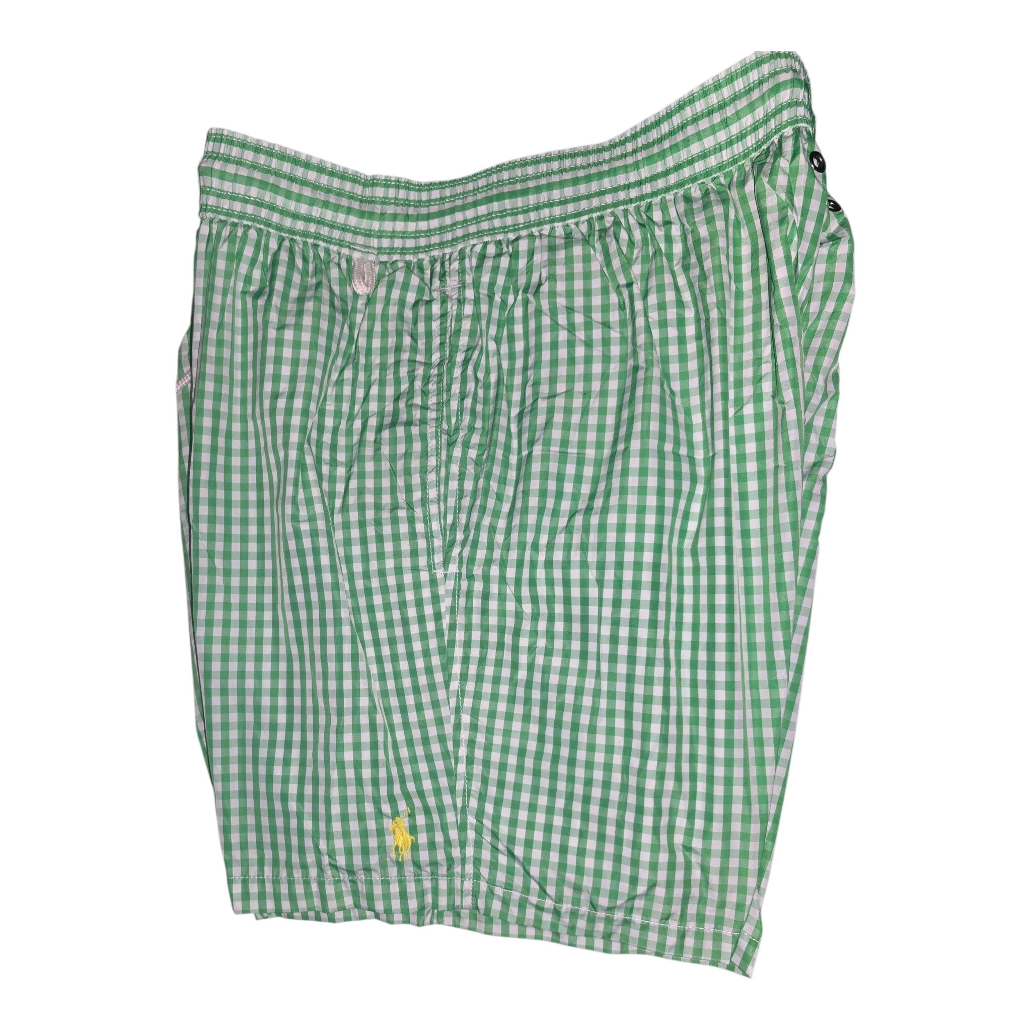 Bañador Polo Ralph Lauren Traveler - Cuadros Vichy Verde