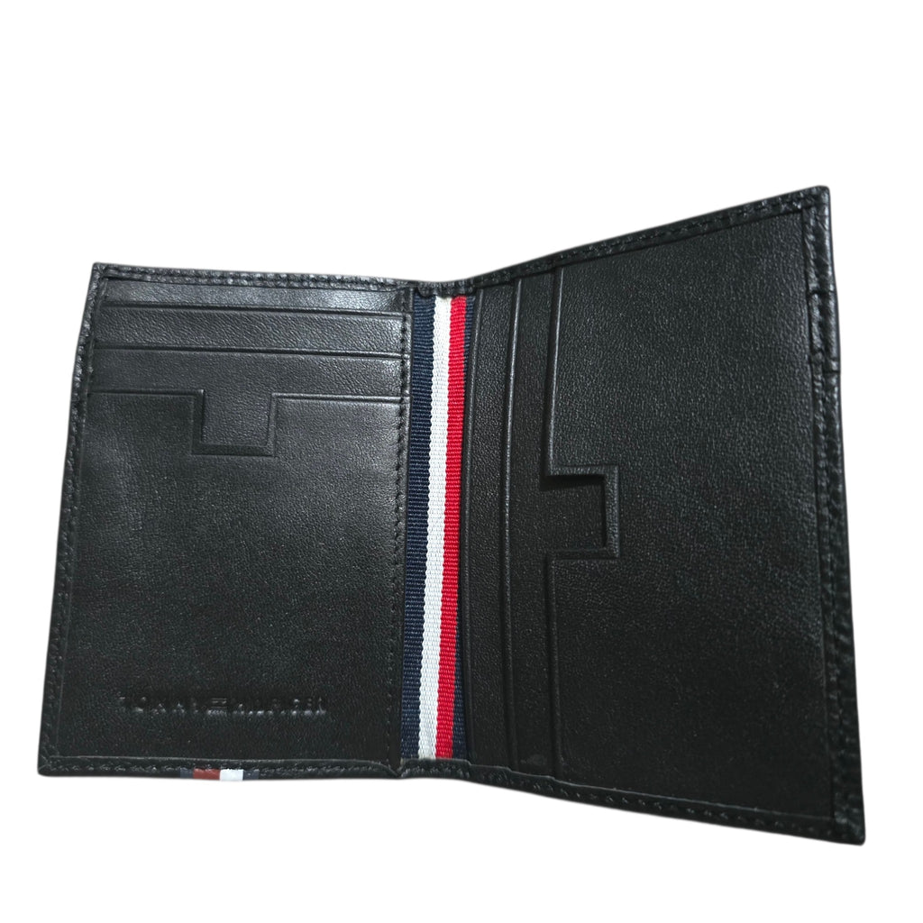 Cartera Tommy Hilfiger Corporate Leather Mini - Black