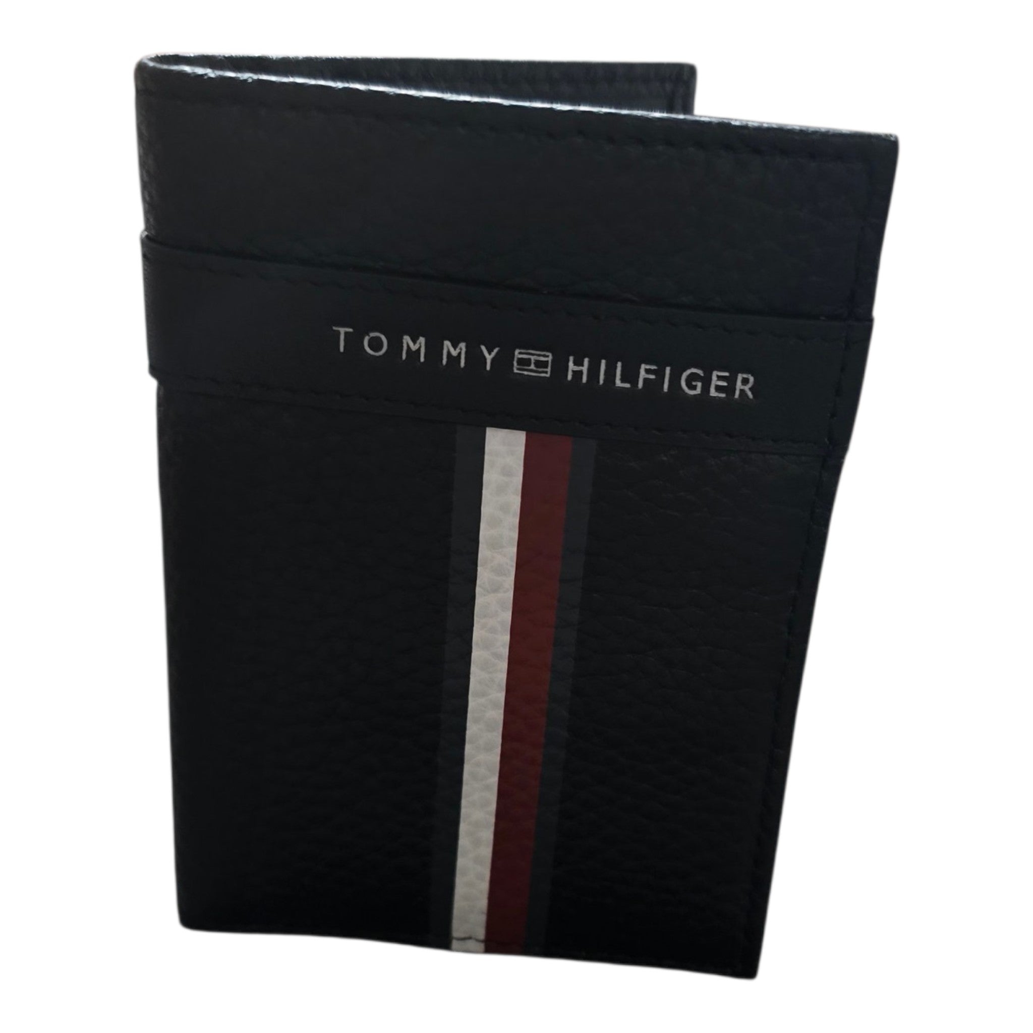 Cartera Tommy Hilfiger Corporate Leather Mini - Black