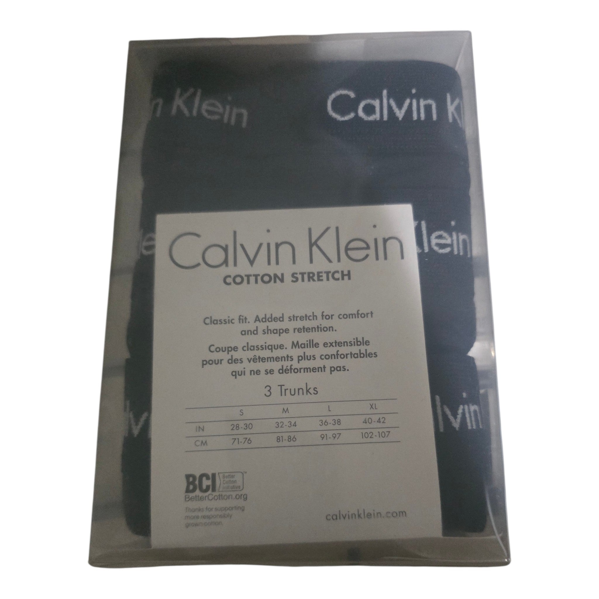 Calzoncillos Pack de 3 Bóxers Calvin Klein – Cotton Stretch (Negro)