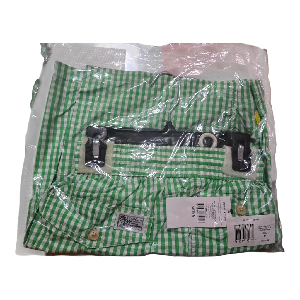 Bañador Polo Ralph Lauren Traveler - Cuadros Vichy Verde
