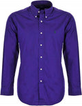Camisa Polo Ralph Lauren – Custom Fit Poplin (Saranac Purple)