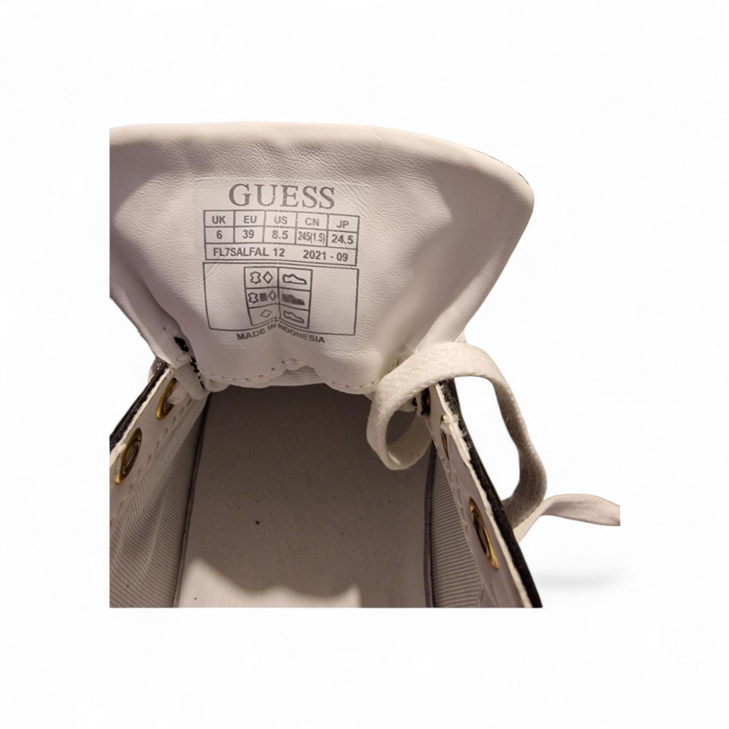 Zapatilla Guess Salerno-Mujer Negro/Blanco- Nuevas sin estrenar sin caja