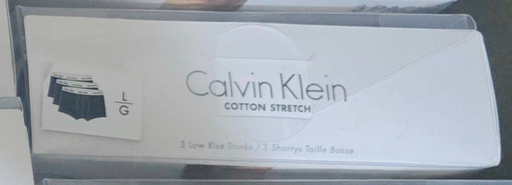 Calzoncillo Packs de Bóxers Clásicos Calvin Klein (3 Unidades) – Negro