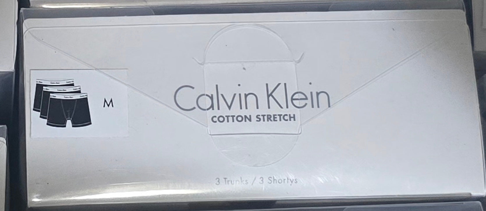 Calzoncillo Packs de Bóxers Clásicos Calvin Klein (3 Unidades) – Negro