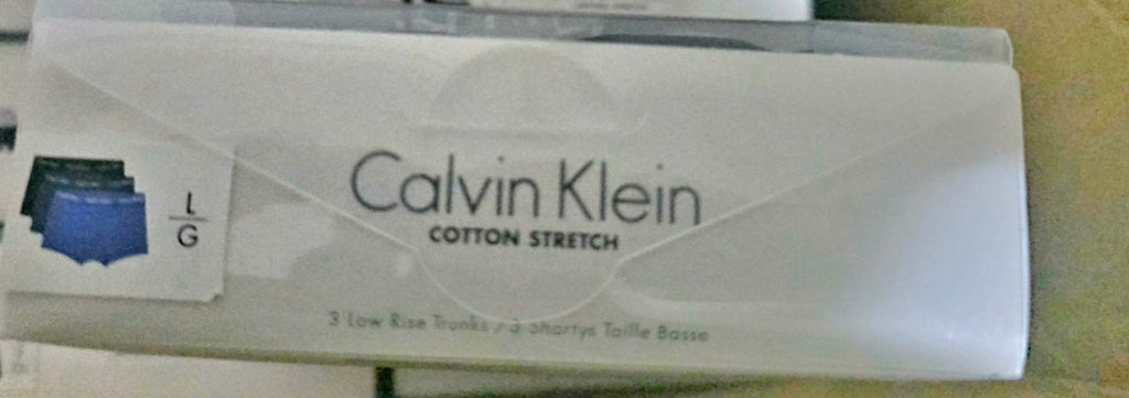 Calzoncillo Pack de 3 Bóxers Calvin Klein - Tonos Azules y Negro