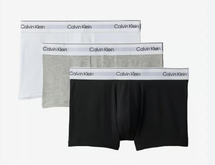 Calzoncillos Bóxer Calvin Klein (Pack de 3) – Comodidad Clásica Diaria
