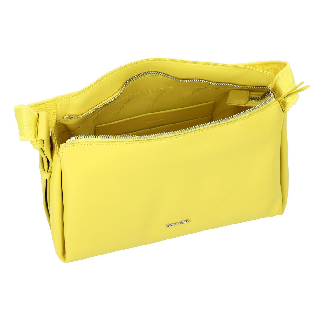 Bolso de Hombro Calvin Klein Gracie - Amarillo Vibrante