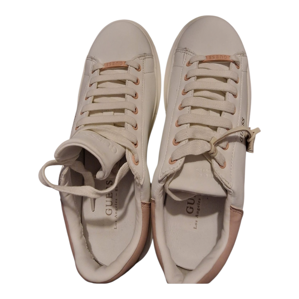Zapatillas Guess Salerno – White & Rose Edition/ NUEVAS SIN ESTRENAR SIN CAJA