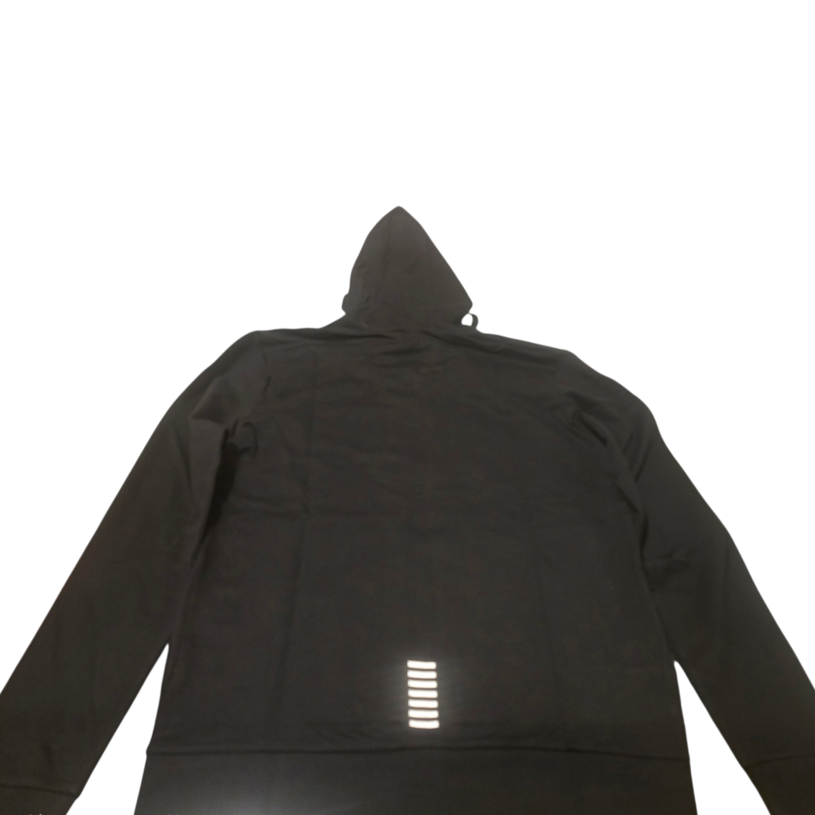SUDADERA EMPORIO ARMANI CON CREMALLERA Y CAPUCHA- COLOR NEGRO NUEVO SIN ESTRENAR