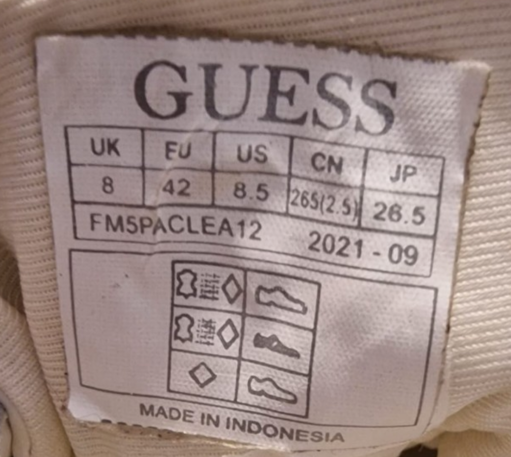 Zapatillas Guess Vibo/ NUEVAS SIN ESTRENAR SIN CAJA