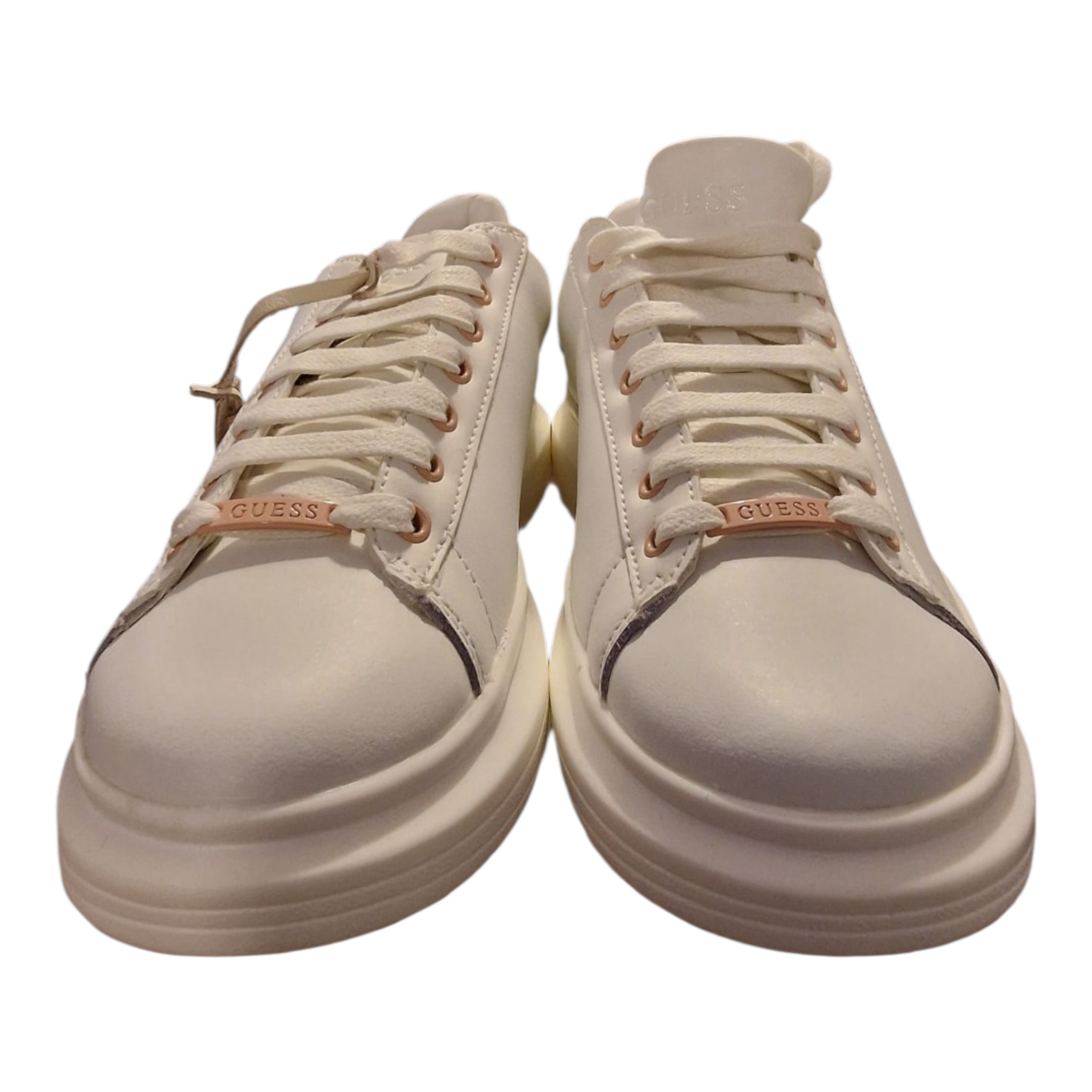 Zapatillas Guess Salerno – White & Rose Edition/ NUEVAS SIN ESTRENAR SIN CAJA