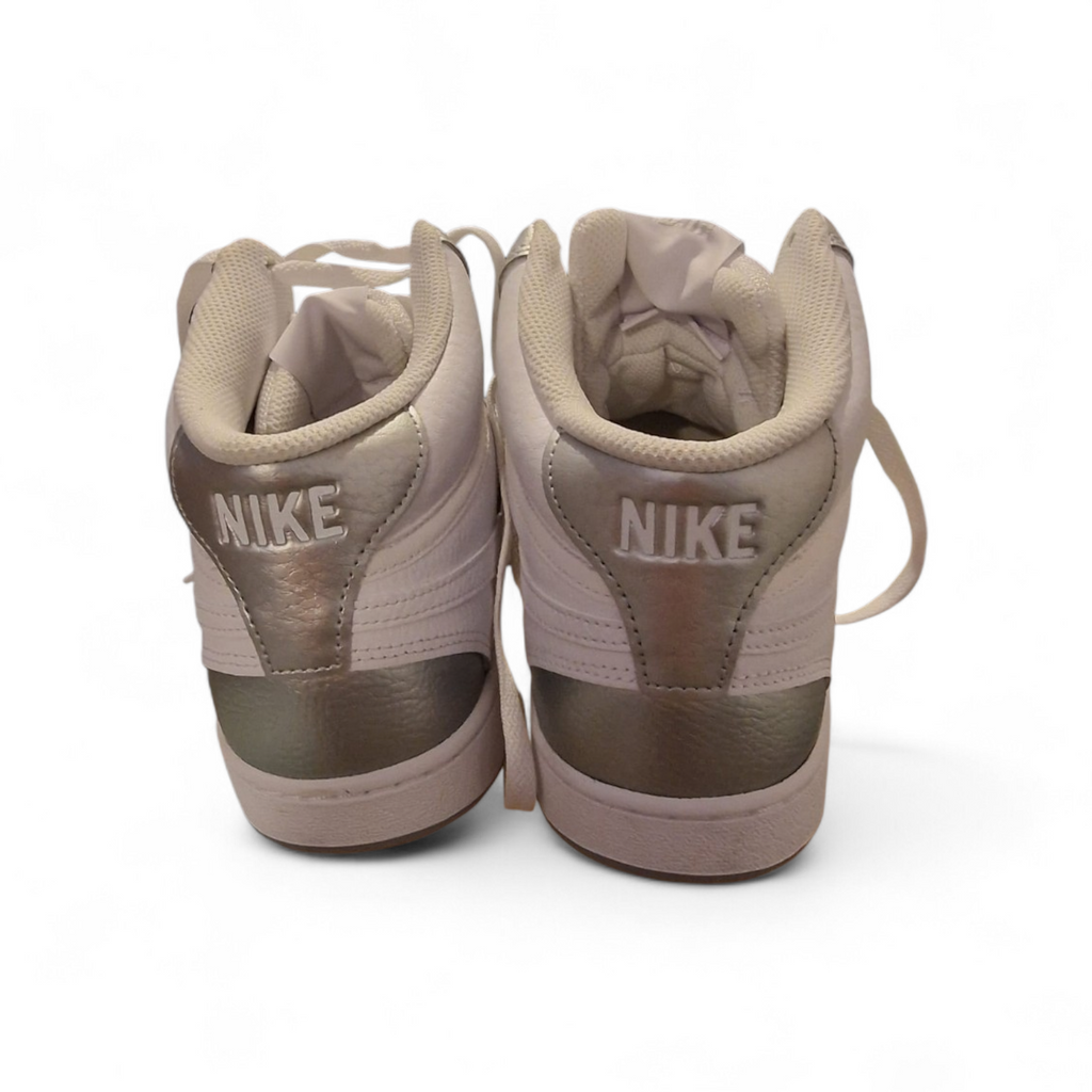 ZAPATILLAS Nike Court Vision Mid – White & Metallic Silver/ NUEVAS SIN ESTRENAR SIN CAJA
