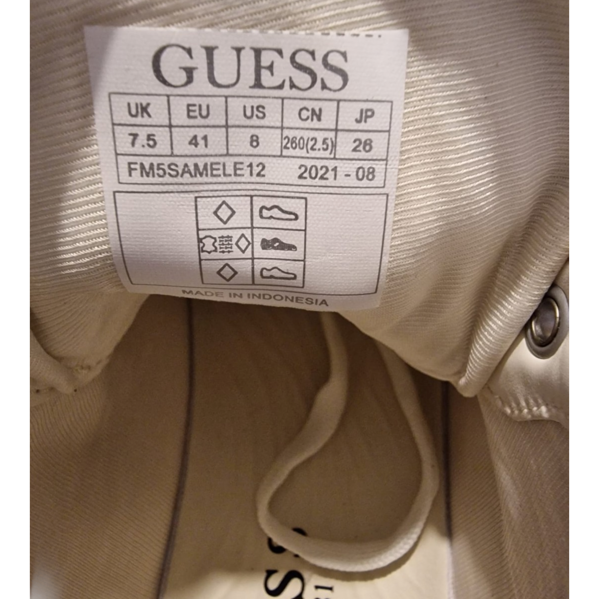 Zapatillas Guess Salerno Mid – White Edition/ NUEVAS SIN ESTRENAR SIN CAJA