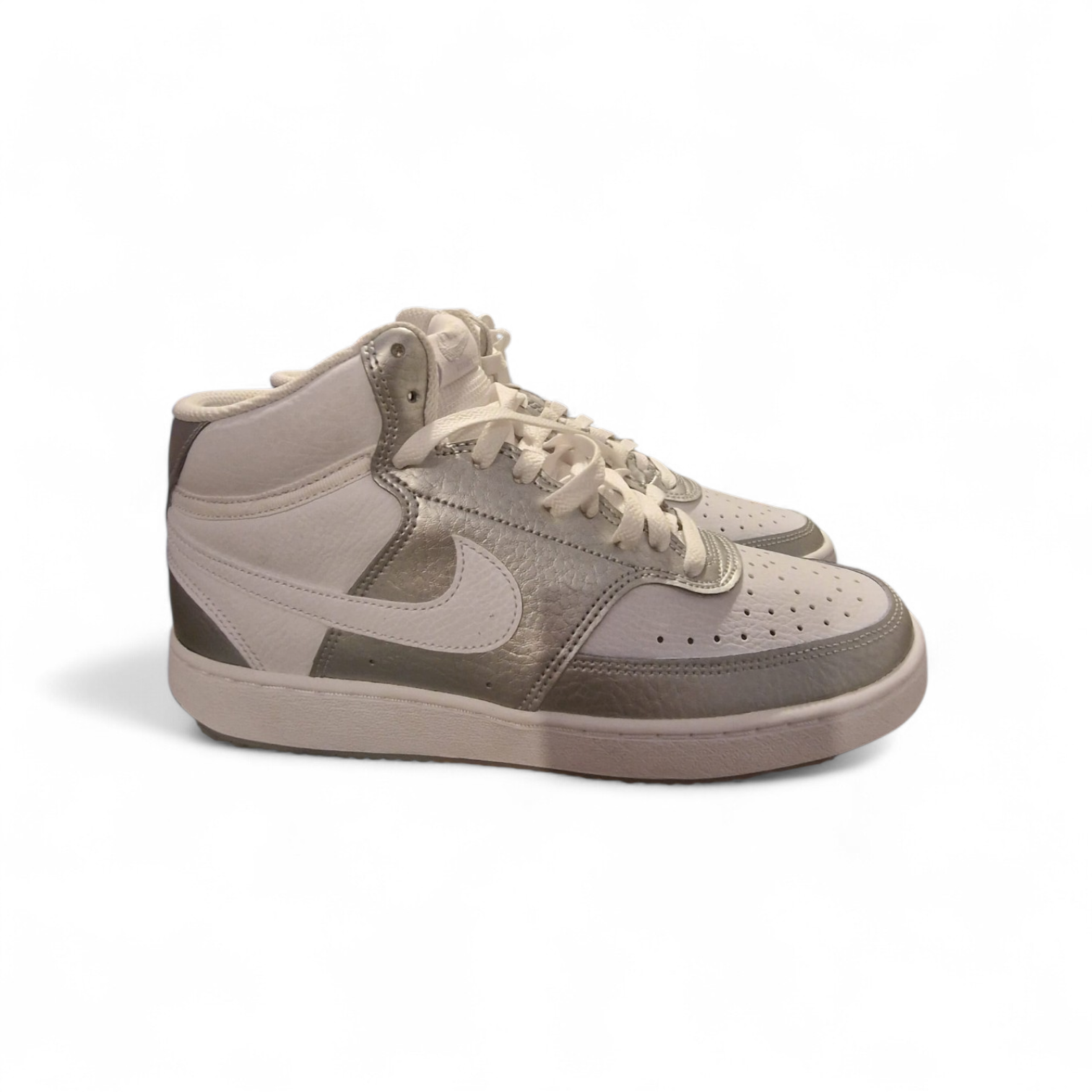 ZAPATILLAS Nike Court Vision Mid – White & Metallic Silver/ NUEVAS SIN ESTRENAR SIN CAJA