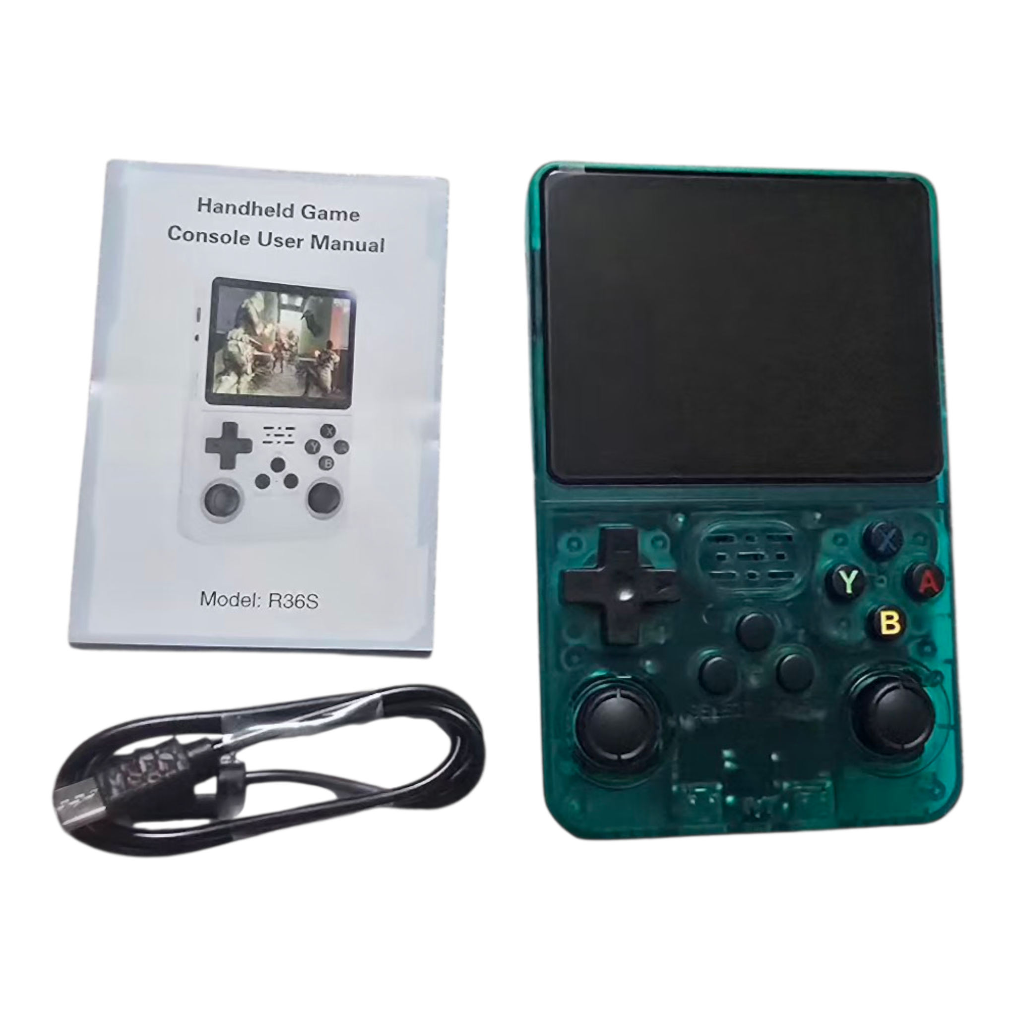 CONSOLA GAME MASTER R36S/CON MAS 22MIL JUEGOS PREINSTALADOS